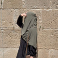 Non Pinch Niqabset Olive Green