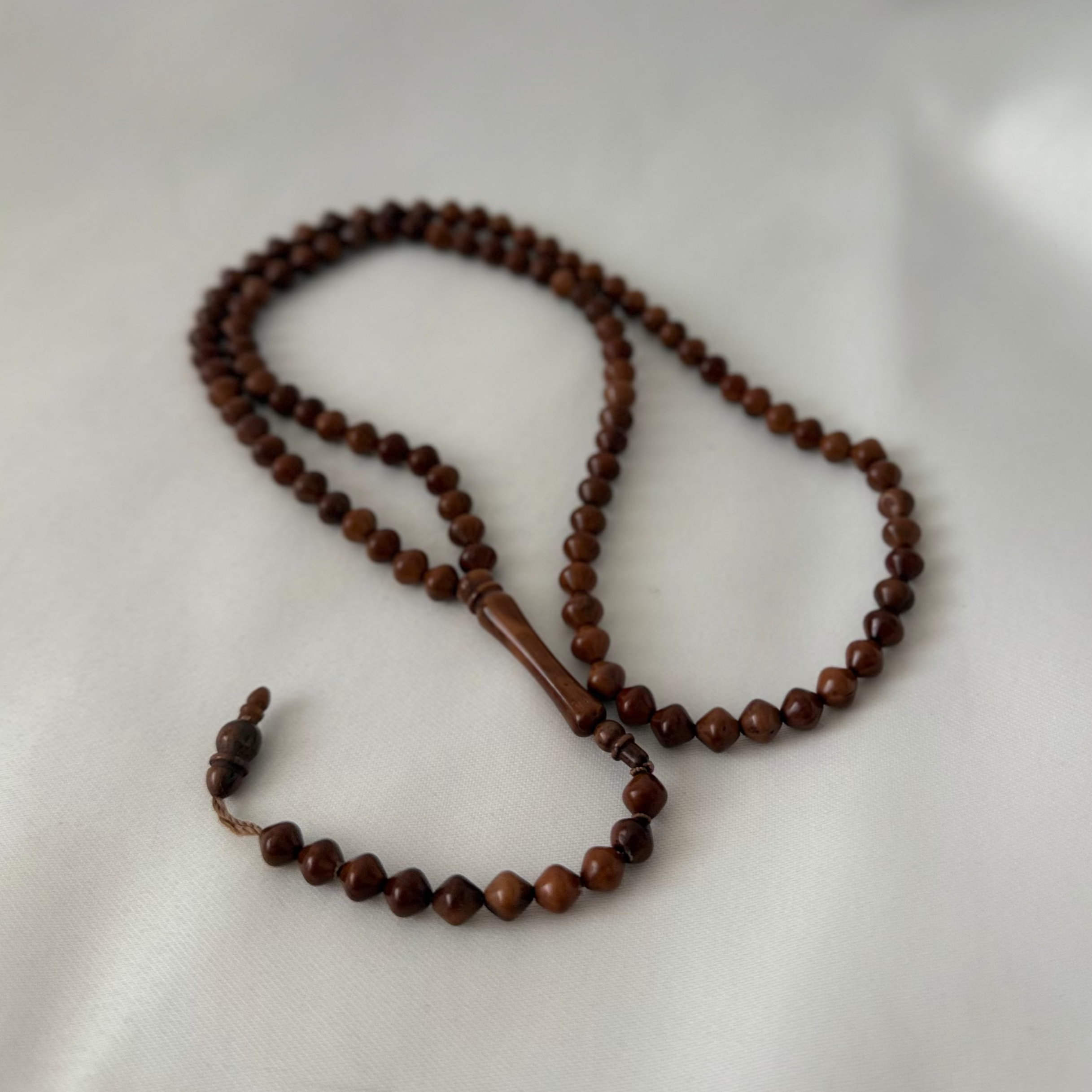 Authentic Palm Nut Kuka Tasbih 100 Beads