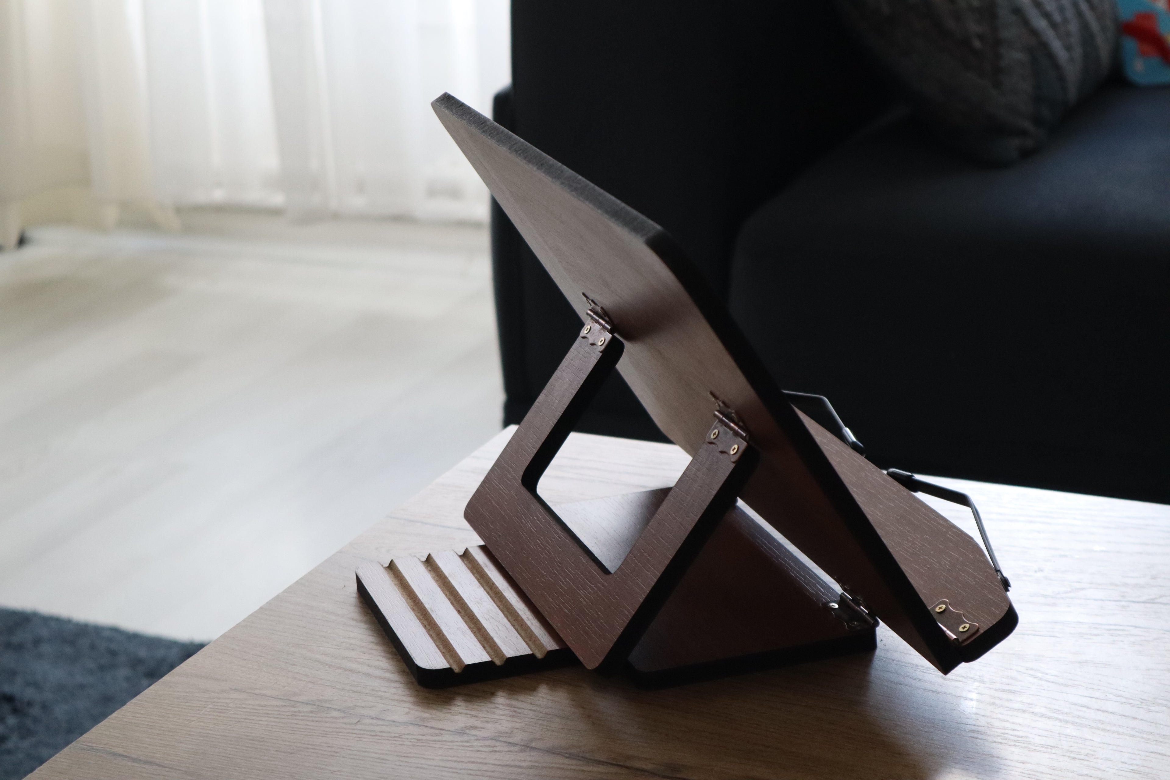 Iqra Engraved Wooden Qur’an & Book Stand