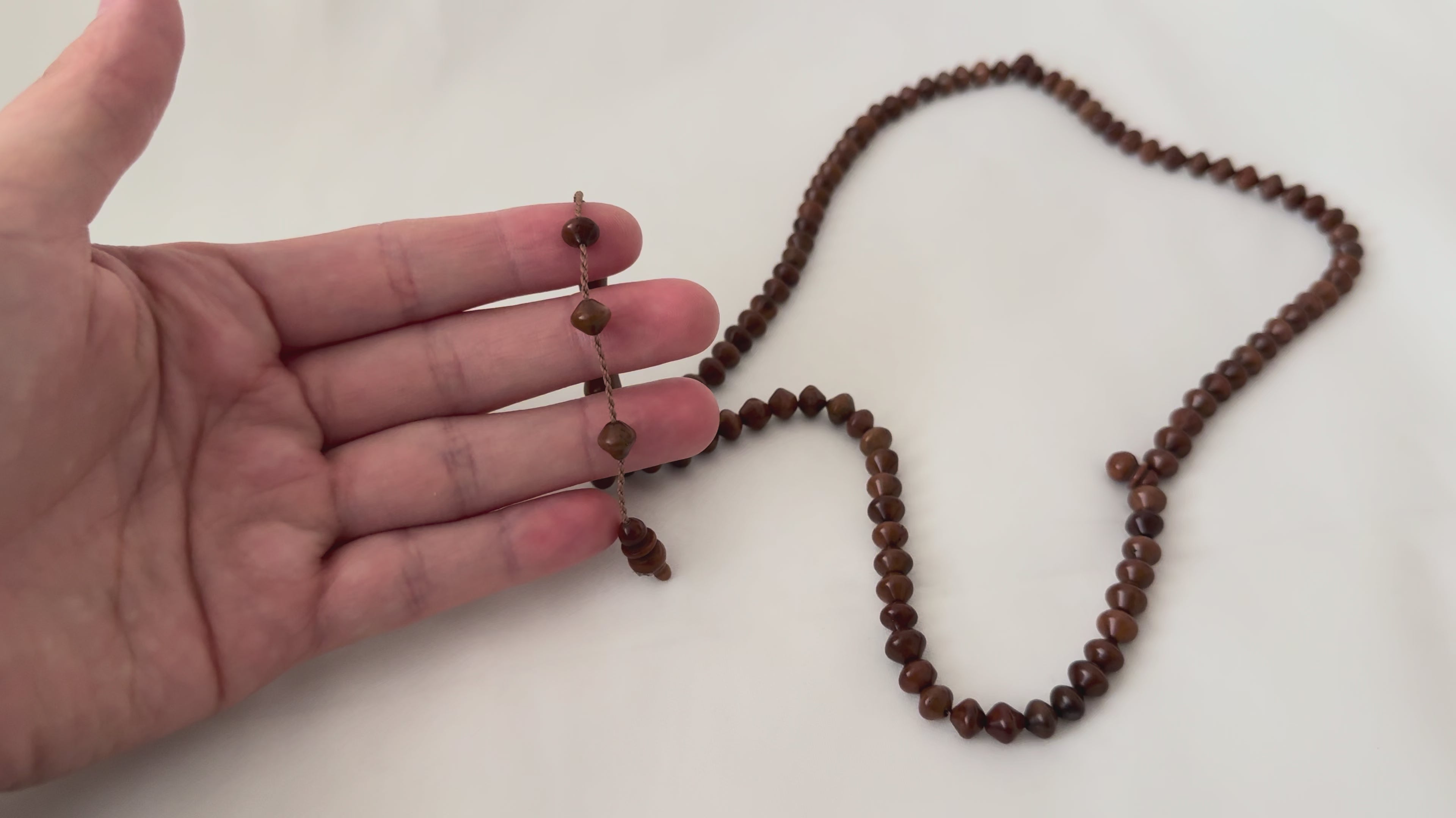 Authentic Palm Nut Kuka Tasbih 99 beads